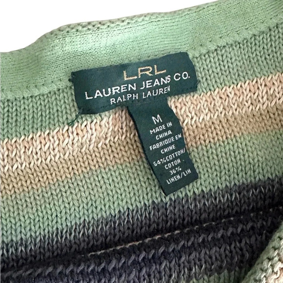 Lauren Ralph Lauren Aztec Crew & Scoop Necks Sweater - Picture 4 of 5